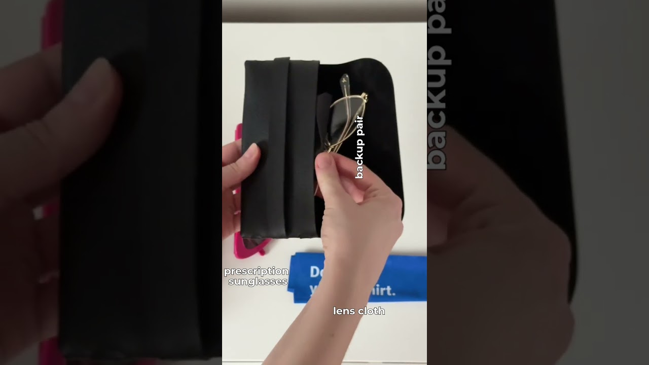 What Eyewear Essentials Are in my Bag?