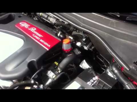 Alfa Romeo Mito with BMC Blow off filter sounds