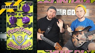 Video thumbnail for JASON RICHARDSON Tries The POONTANG BOOMERANG Delay Pedal from Steel Panther | GEAR GODS by Trey Xavier