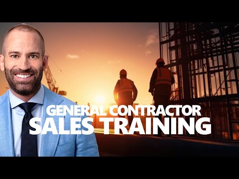 Sales Training for General Contractors