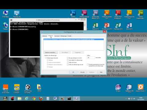 comment démarrer en mode sans echec sous windows 8.1