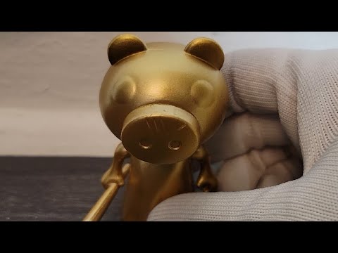 ROBLOX PIGGY GOLD PIGGY TOY JUMPSCARE
