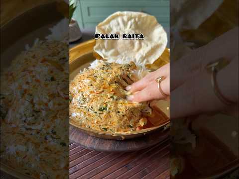 Tadka Palak Raita