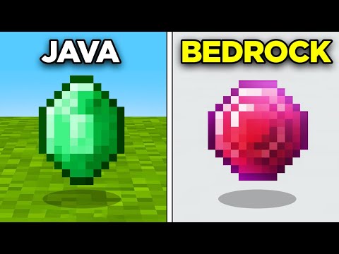 36 Java Vs Bedrock Differences