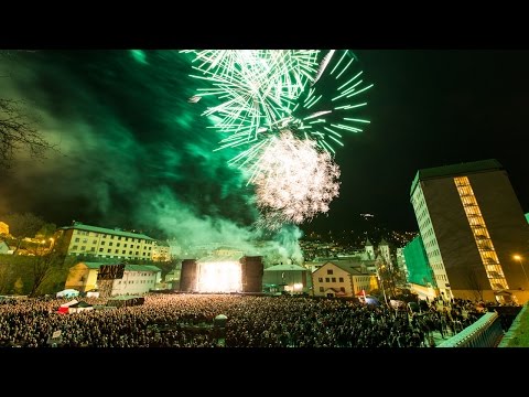 ProPyro Fireworks at a-ha Koengen, Bergen 7/5-2016