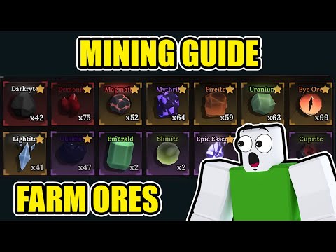 HOW TO GET RARE ORES FASTER IN THE FORGE