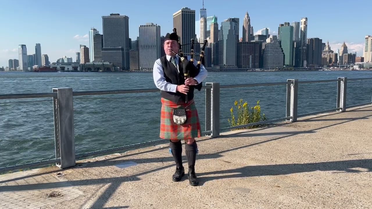Promotional video thumbnail 4 for NYC Bagpipes