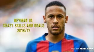 Neymar Jr. • Glowing at Night • Insane Skills &amp; Goals • 2016/17 • HD