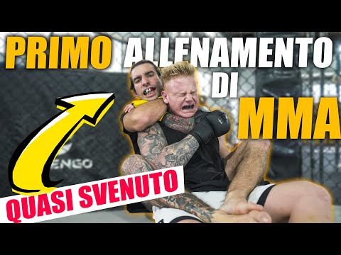 1° ALLENAMENTO DI MMA! *devastante*