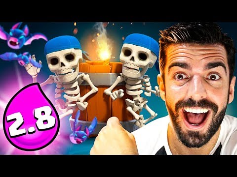 USEI O DECK MAIS RAPIDO DE DESTRUIDORES DE MUROS DO CLASH ROYALE!