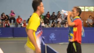 Video Tenis Meja Final Tunggal Putra POMNAS 2013 - Dony vs Nanda