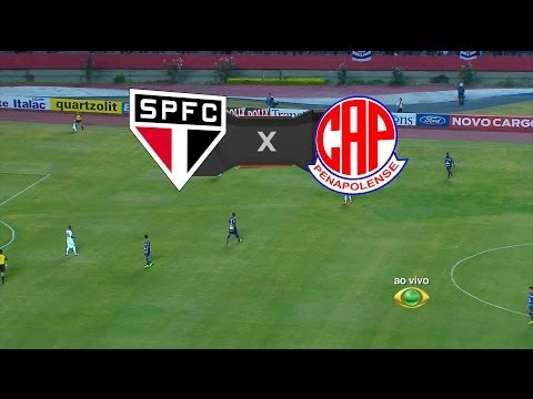 Penalties - São Paulo 0 (4) x (5) 0 Penapolense - Paulistão 2014 - 26/03/2014