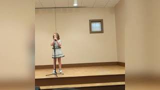 Zoey Beard singing two black Cadillacs