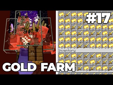 INSANE Gold Farm Build in Minecraft!