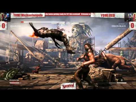 Yomi Gaming MKX Kombat Tuesday Week 8 Winner's Bracket YOMI Michaelangelo vs YOMI Reo