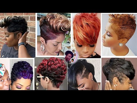 25 Best Short PIXIE HAIRCUT Hairstyles For Black Women...