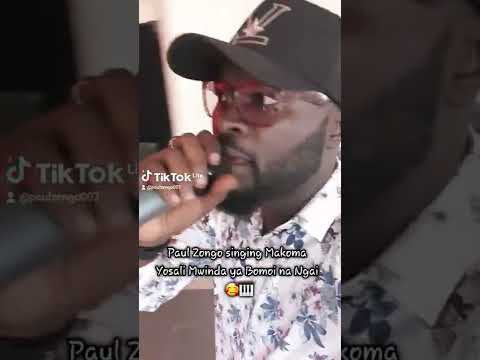 Paul Zongo Rehearsing Makoma song MWINDA 🥰💐