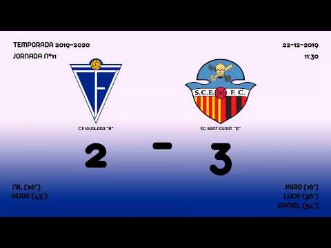 Resum C.F. Igualada "B" - F.C. Sant Cugat "D"