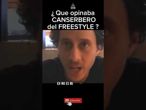 CANSERBERO SOBRE FREESTYLE🤔 #canserbero #freestylerap #rapvenezolano