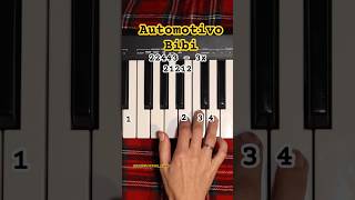 🔥 Automotivo Bibi | #piano #tutorial #lessons