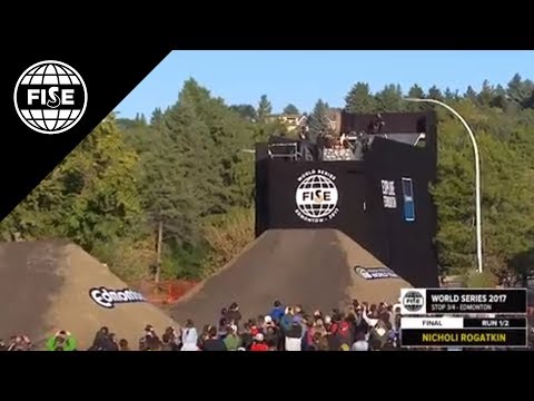 Nicholi Rogatkin: 1st Final MTB Slopestyle - FISE World Series Edmonton 2017