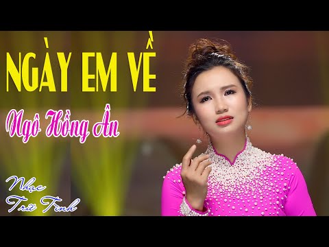 Ngày em về Sheet - Ngô Hồng Ân
