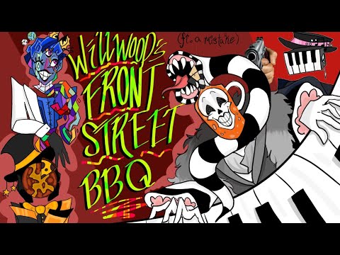 FRONT STREET BBQ Fan Animatic Will Wood | #willwoodandthetapeworms #willwood
