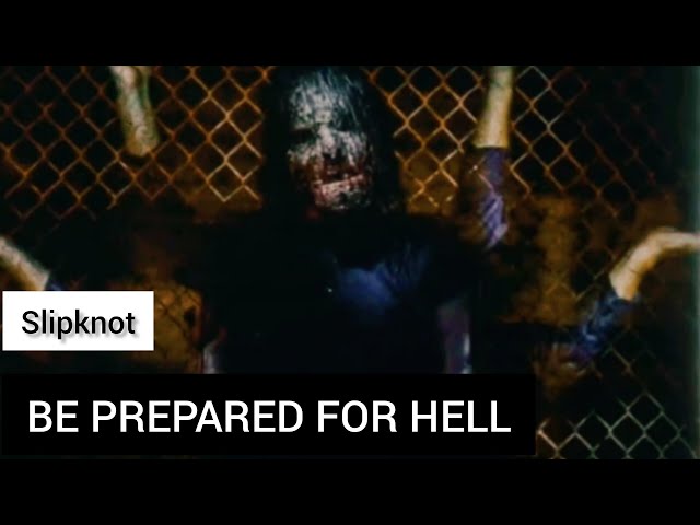 Vídeo relacionado con Oficial Slipknot Be Prepared For Hell Band Metal Retro Camiseta