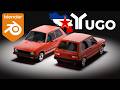 Blender Car Modeling Tutorial For Beginners Zastava Yugo