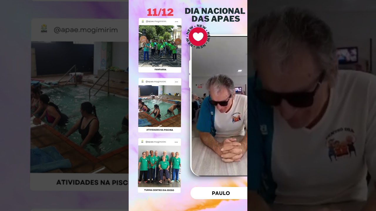 A importância da APAE para o Paulo - Mogi Mirim