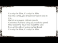 Buffalo Tom - The Bible Lyrics