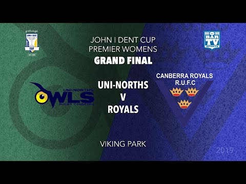 2019 John I Dent Divisional Grand Final - Women's - Uni-Norths v Canberra Royals