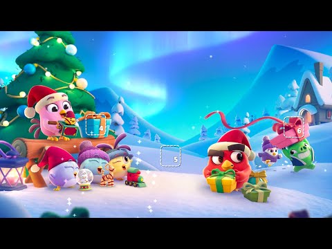 Angrybird Journey land 17 Snowy Adventure Cross Level 3141 To 3155 V#866 #nocopyright #gameplay