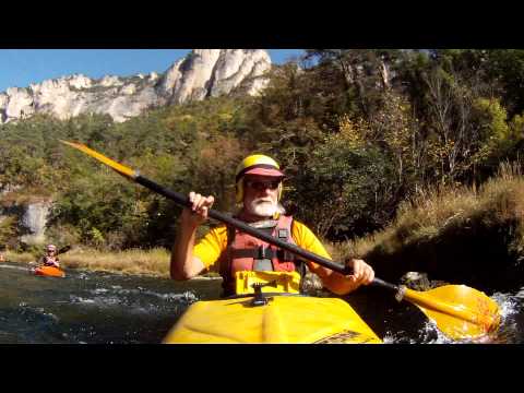 Unter Geiern! TRAUMPADDELN in den GORGES DU TARN
