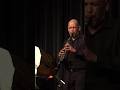 Fantastic Jazz Clarinet solo from Evan CHRISTOPHER - Part 1