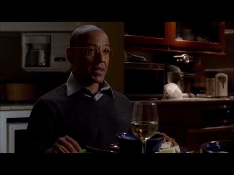 jesse and gus meet over dinner to discuss business - breaking bad real