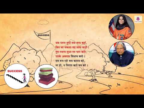 Nar Ho, Na Nirash Karo Mann Ko | Hindi Poem For Kids | Periwinkle