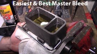 How To Properly Bleed A Master cylinder - FASTEST & EASIEST WAY!!