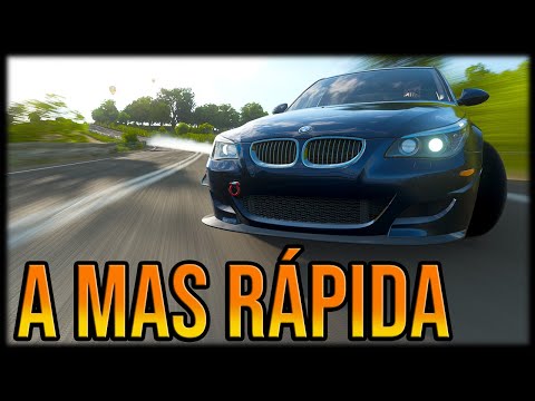 Forza Horizon 4 - GOLIAS de BMW M5 V10 a MAIS RÁPIDA *ft ZOIOOGAMER*