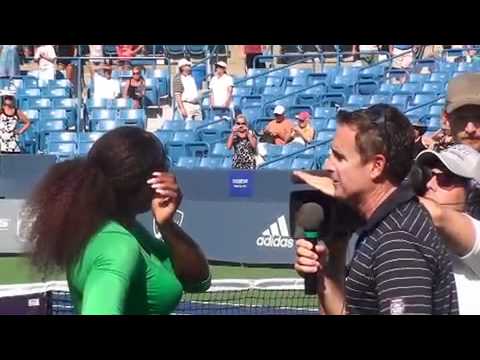 Serena Williams def. Lucie Hradecka at the Western & Southern Open
