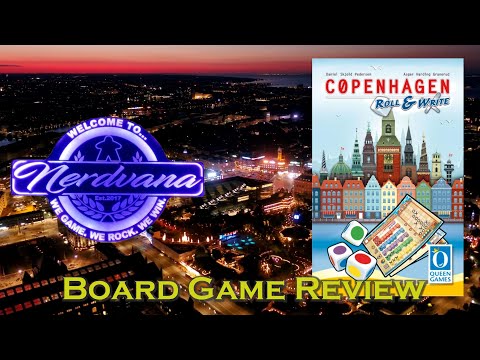 Copenhagen: Roll & Write - Legends of Nerdvana Review