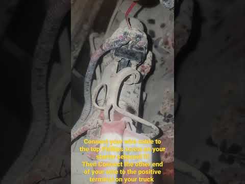 starter bypass using  piece of wire on freightliner Cascadia dd13 ,dd14, Dd15 ,d60