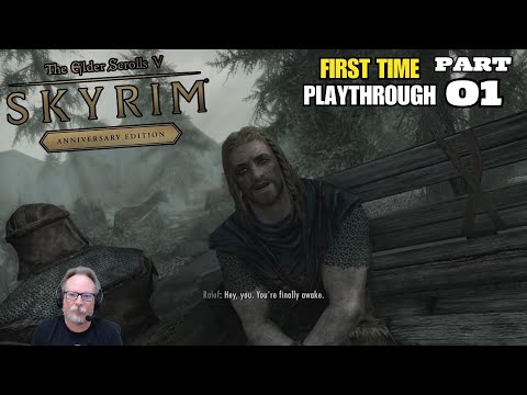 Let's Play The Elder Scrolls V: Skyrim Anniversary Edition - First Time Playthrough Part 1