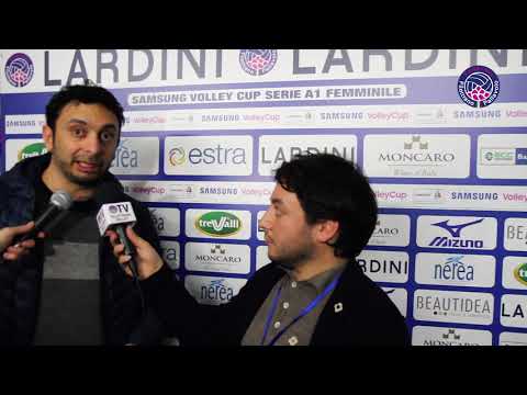 11a Giornata: Lardini Filottrano - Saugella Team Monza 0-3. Il CT della Nazionale, Davide Mazzanti