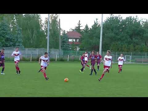 LKS JEDNOŚĆ ŻABIENIEC 2002 - LKS MAZOWSZE MIETNE 2002 I połowa meczu