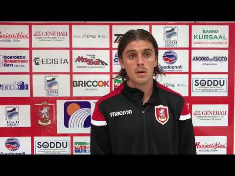 Us Grosseto-Renate 0 a 1 - la sala stampa. Mario Vrdoljak