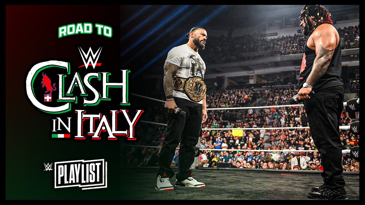Roman Reigns vs. Jacob Fatu | Tribal Combat | Road to Clash in Italy: WWE Playlist