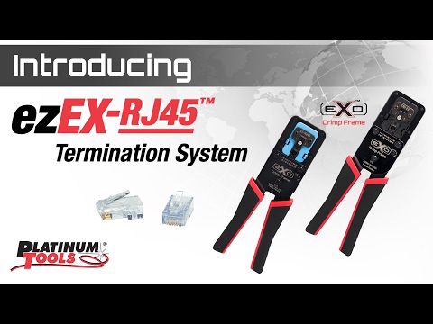 The NEW ezEX-RJ45 Termination System!