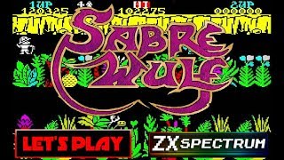 LET'S PLAY: SABRE WULF (ZX SPECTRUM - With Commentary)