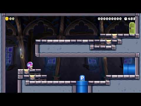 World B-6 Abandoned Abbey by 3rd Bunny - Super Mario Maker 2 - No Commentary 1ca